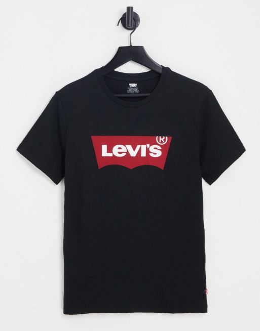 Levi's batwing t-shirt black | ASOS