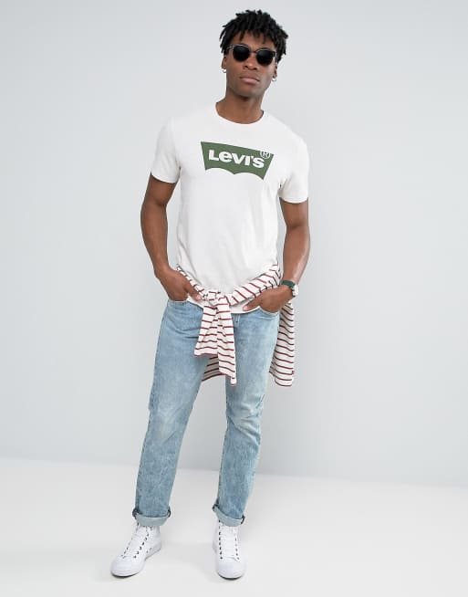 Levi's Homme T-shirt original, Blanc