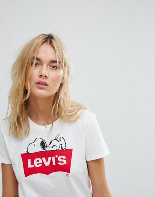 levi's peanuts shirt