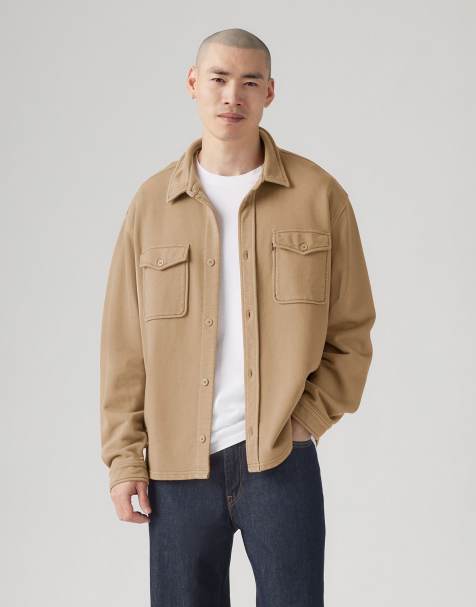 Levi's - Bayview Soft Worker Bracken - Felpa nera - view 1