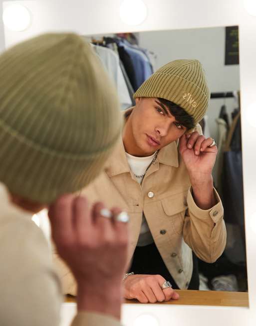 Levi's - Beanie met vintage logo in bruin