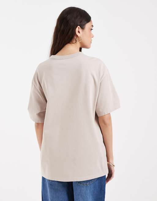 Levi's – Beżowy T-shirt z nadrukiem, 2 z 4