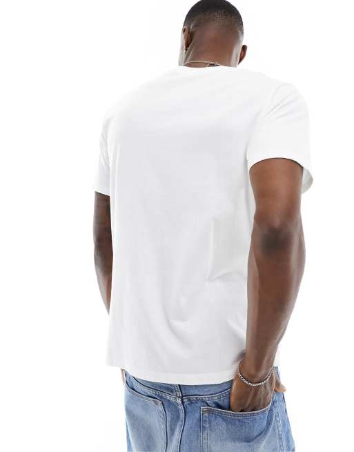 Levi's – Biały T-shirt z logo i nadrukiem kaktusa, 4 z 4