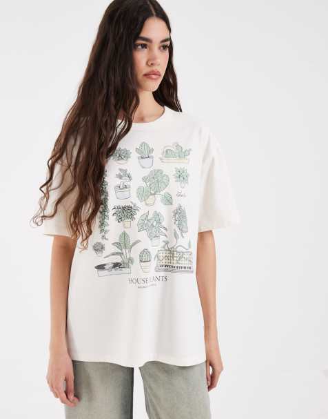 Levi's biały T-shirt z nadrukiem graficznym - view 1