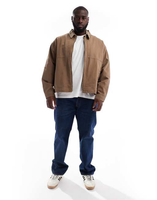 Levi's Big & Tall - 501 Original - Blå jeans i lige pasform
