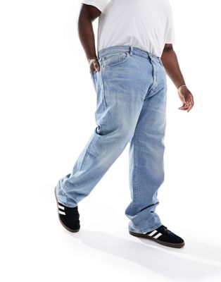 Levi's Big & Tall 501 Original Straight Fit Jeans In Blue