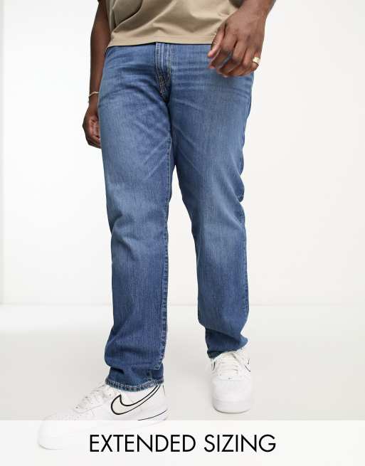 Levi's Big & Tall 502 tapered fit jeans in blue wash | ASOS