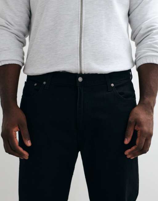 Levi's Big & Tall 502 tapered jeans in black , 5 of 5