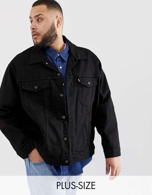 Big & Tall Levi's Denim Trucker Jacket