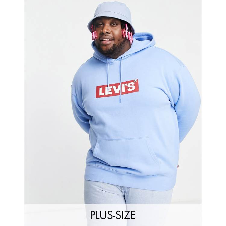 Levis light blue hoodie hotsell