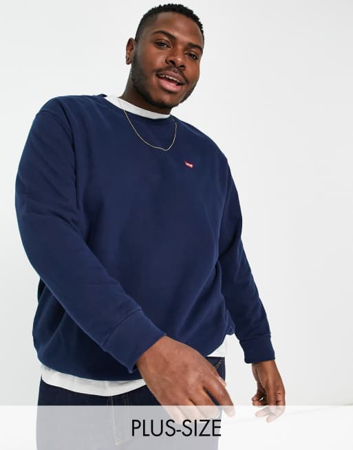 Levi's navy outlet sweatshirt