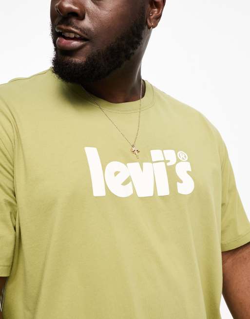 Levi's khaki 2024 t shirt