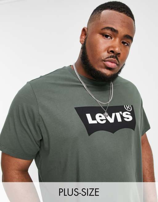 levi's olive green shirt