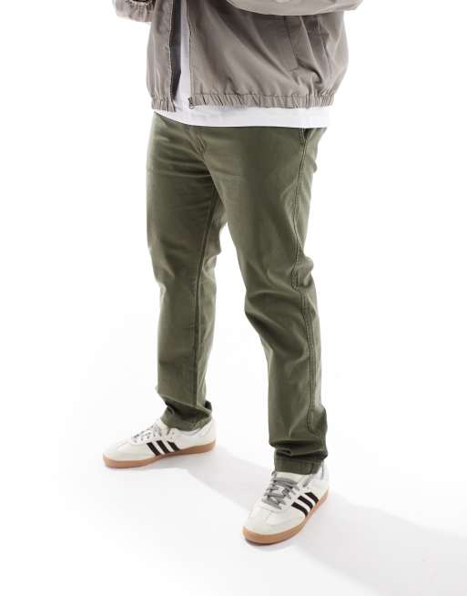 Levi's Big & Tall XX Standard Tapered twill chinos in dark