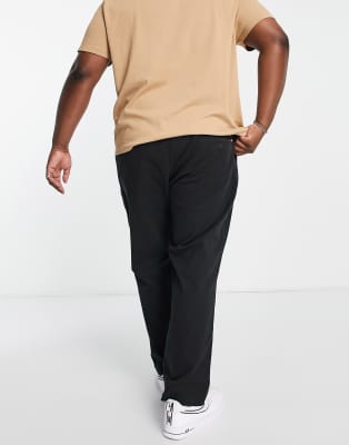 big and tall black khakis