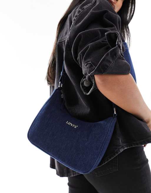 Levi's – Blå axelväska med logga