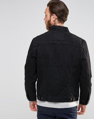 black levi jean jacket