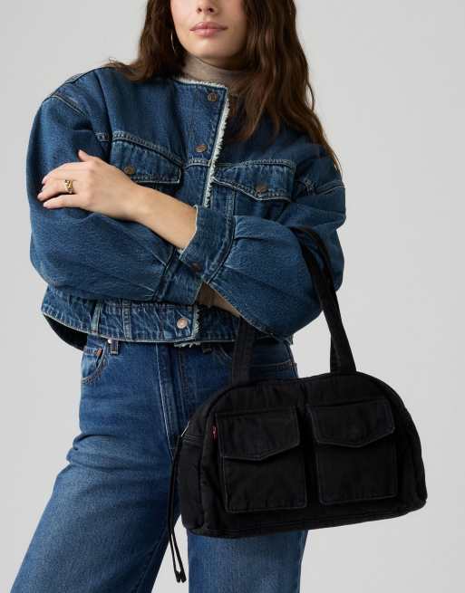 Levi's blake handbag in black, 4 of 4