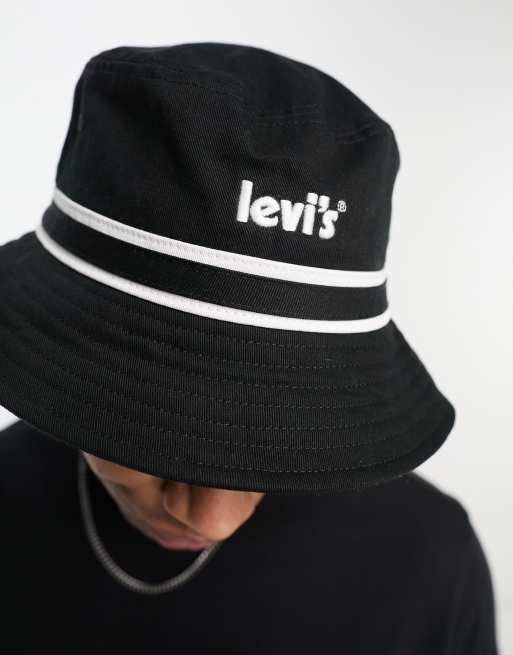 Levi's - Bob avec logo style affiche - Noir