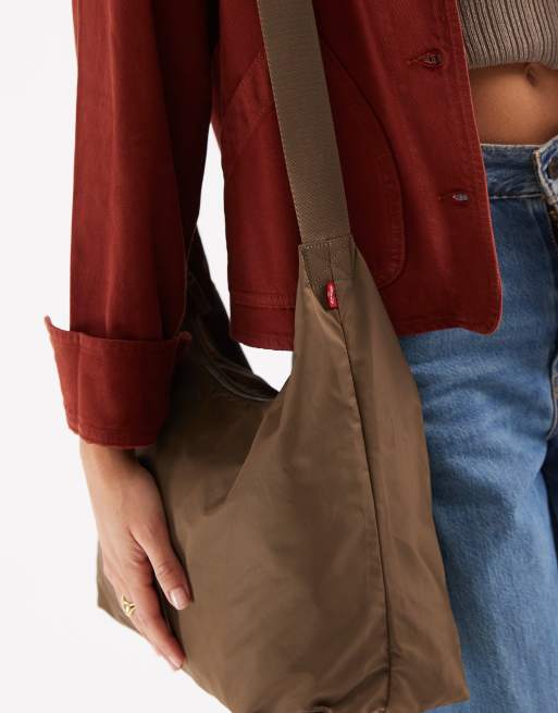 Levi's - Borsa da spalla kaki, 4 di 4