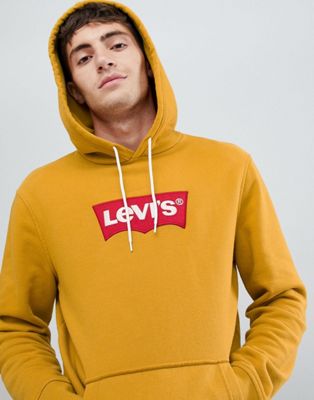 levis mustard logo print 