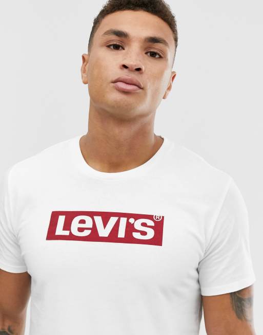 Levis best sale box logo