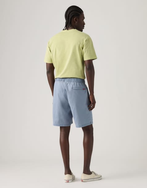 Levi's Boxer cotton linen shorts in blue - view 1