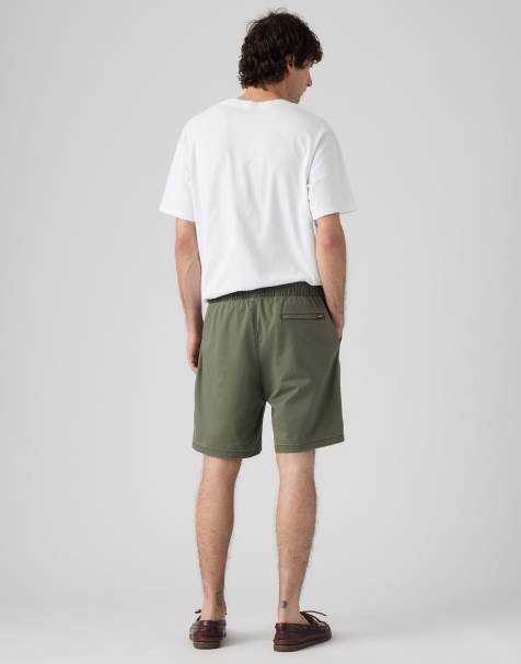 Levi's Boxer cotton linen shorts in grey