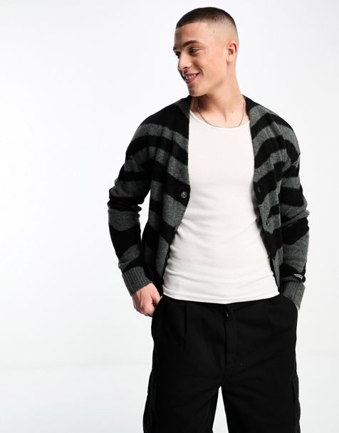 Men's Cardigans | Open, Button-up & Knitted Cardigans | ASOS
