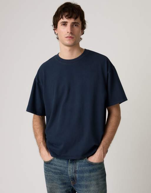 Levi's Boxy tee in blue, 4 of 4