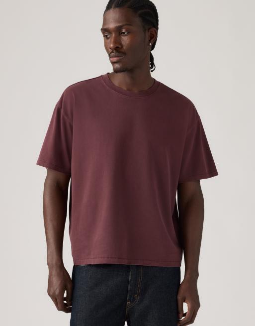 Levi's Boxy tee in red, 4 of 4