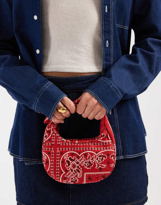 Levi's - Brooklyn - Sac à nœud et imprimé bandana - Rouge, 4 de 5