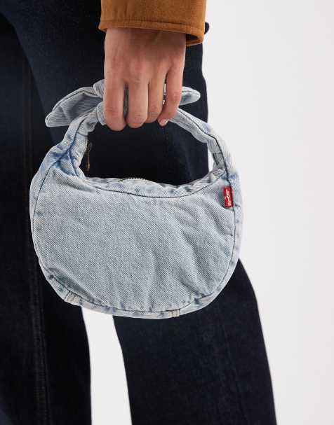 Levi's - Brooklyn - Sac noué en jean - Bleu - view 1
