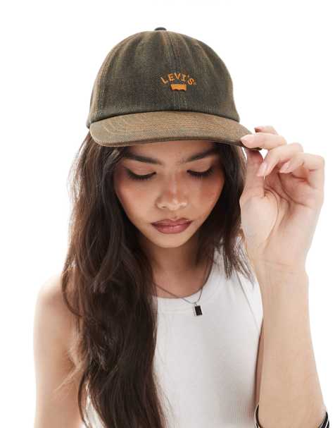 Levi's – Brun keps i vintagestil med logga - view 1