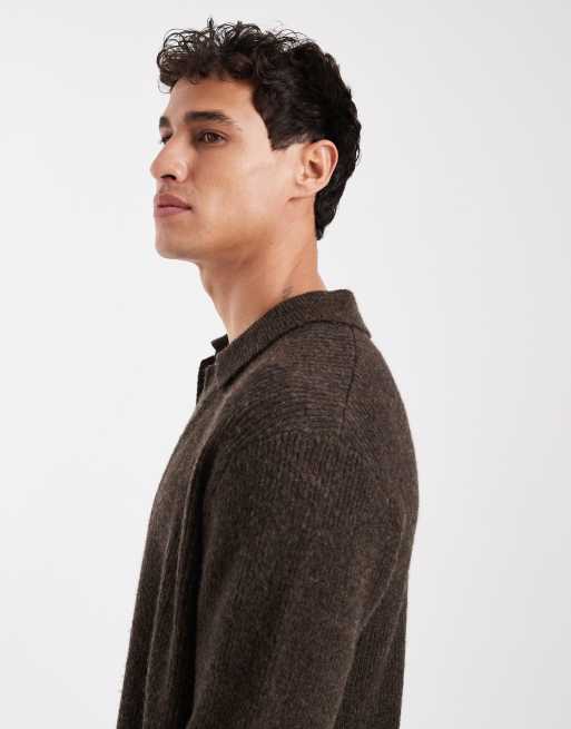 Levi's - Brun polotrøje med knapper, 4 af 5