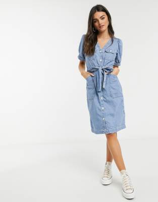 levi blue jean dress