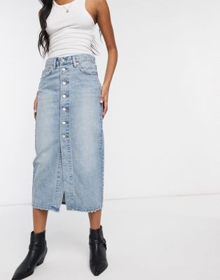 levis jeans skirt
