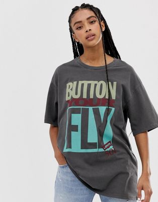 Levi's Button Your Fly Graphic T Shirt 