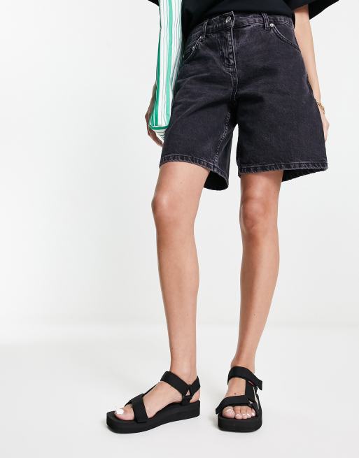 Levi's - Cadys - Sorte sandaler med rødt logomærke, 3 af 4