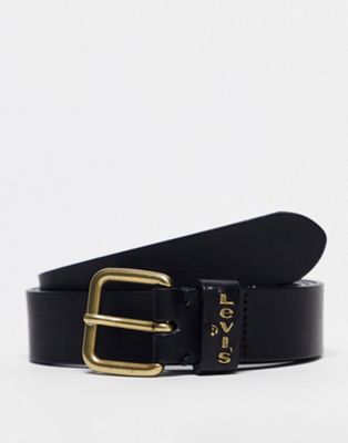 Levi's Calypso leather belt in black