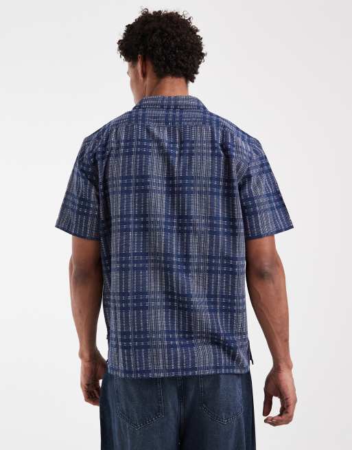 Levi's - camisa a cuadros azul oscuro, 3 de 5