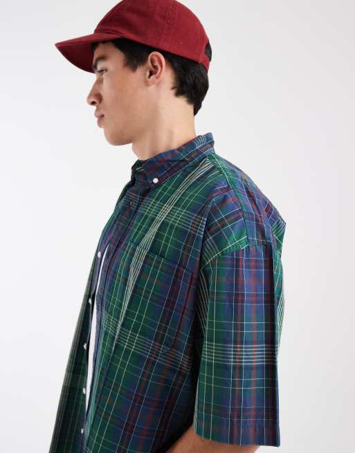 Levi's - camisa holgada a cuadros multicolor, 4 de 5
