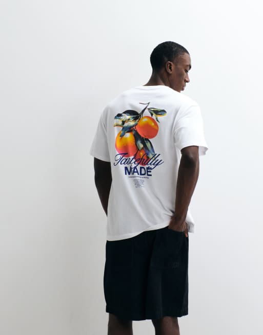 Levi's - Camiseta blanca con estampado gráfico de frutas, 3 de 5