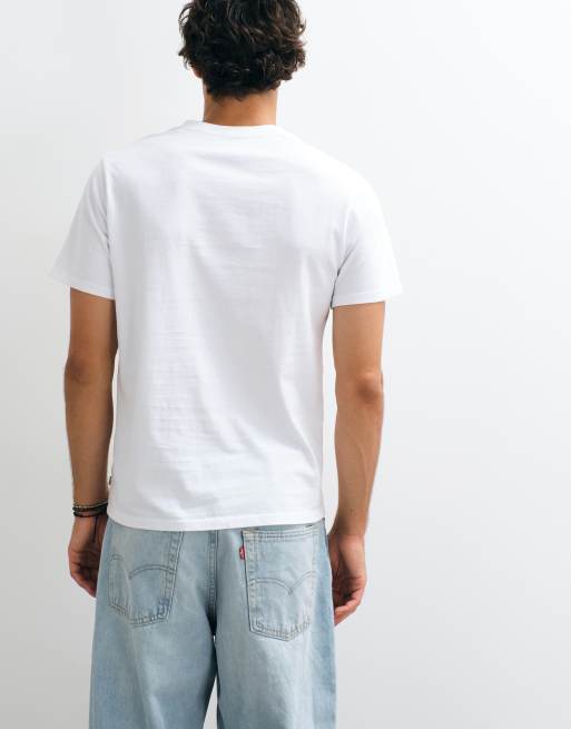 Levi's - camiseta blanca con estampado gráfico, 4 de 5