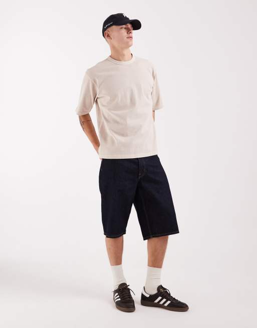 Levi's - Camiseta color piedra de corte suelto de tejido grueso, 2 de 5