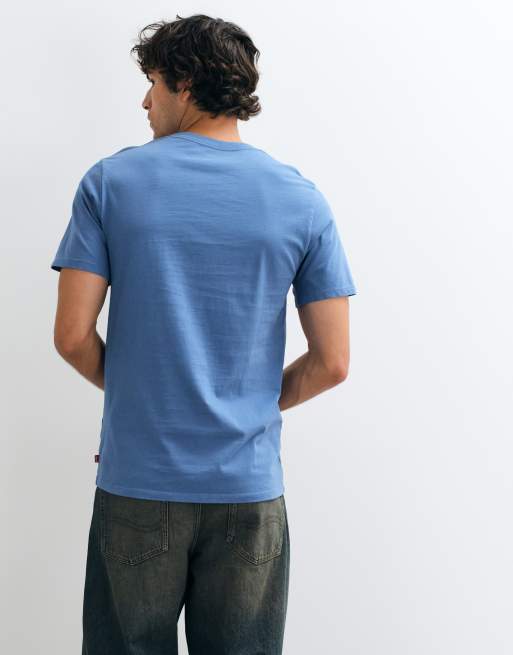 Levi's - camiseta con estampado gráfico azul, 5 de 5