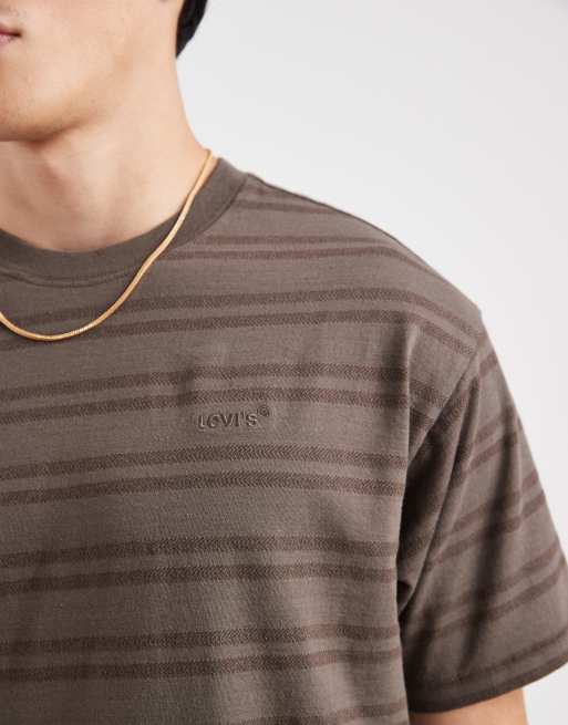 Levi's - camiseta con estampado gráfico en gris carbón, 3 de 5