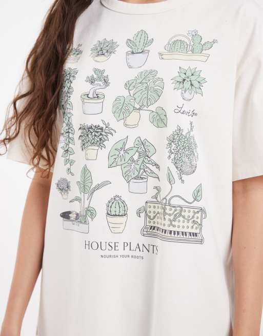Levi's - camiseta estampada blanca, 3 de 4
