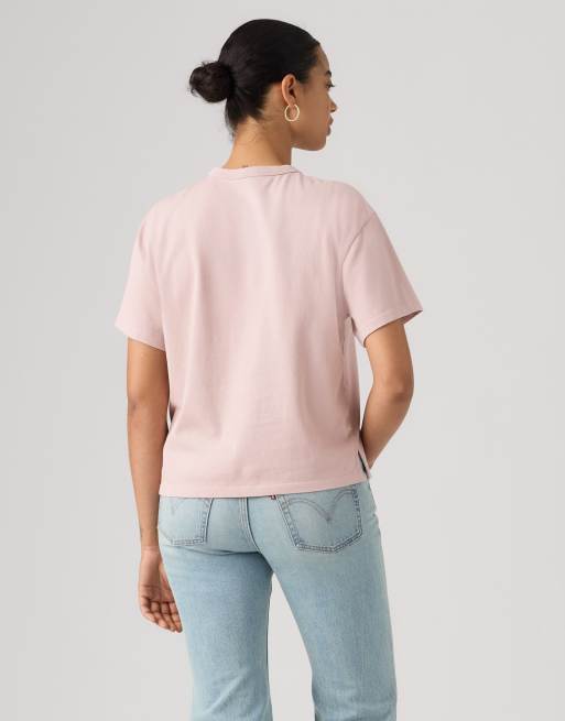 Levi's - camiseta vintage gráfica rosa, 2 de 4