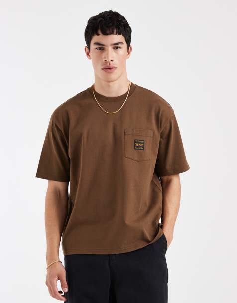 Levi's - camiseta Workwear con bolsillo marrón - view 1